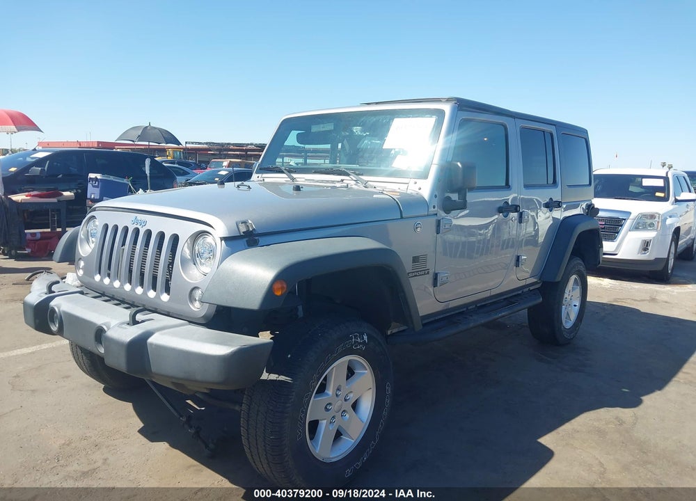 2017 JEEP WRANGLER UNLIMITED SPORT 4X4 VIN: 1C4BJWDG2HL684852