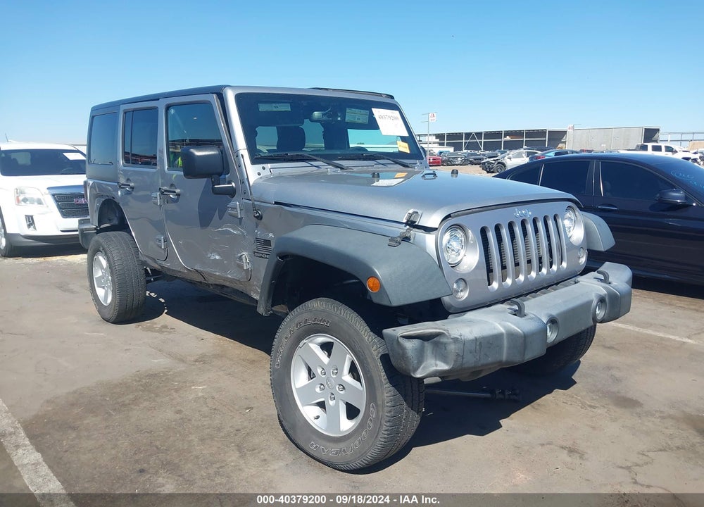 2017 JEEP WRANGLER UNLIMITED SPORT 4X4 VIN: 1C4BJWDG2HL684852