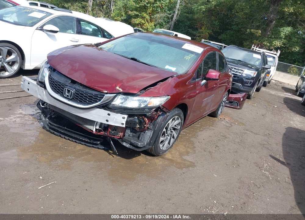 2013 HONDA CIVIC LX VIN: 2HGFB2F59DH593296