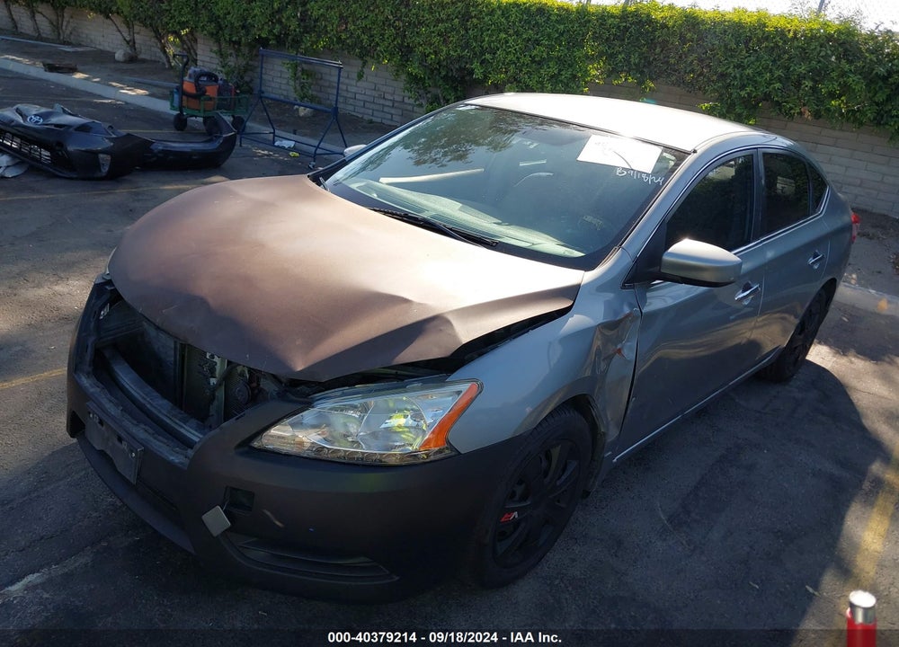 2013 NISSAN SENTRA SV VIN: 3N1AB7AP4DL627900