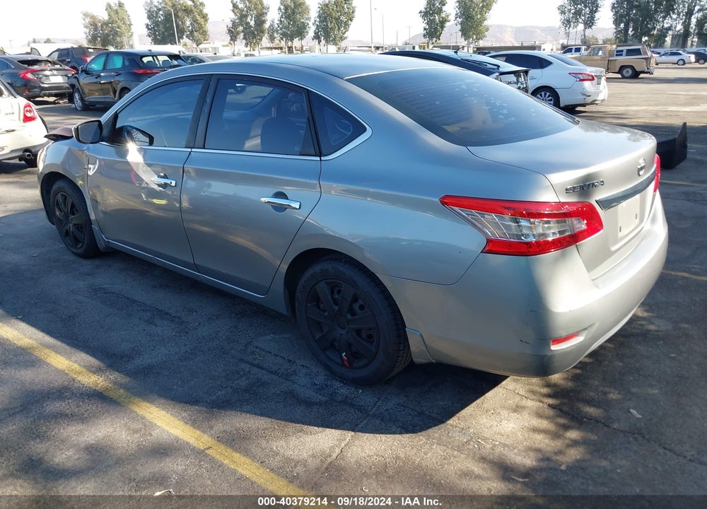 2013 NISSAN SENTRA SV VIN: 3N1AB7AP4DL627900