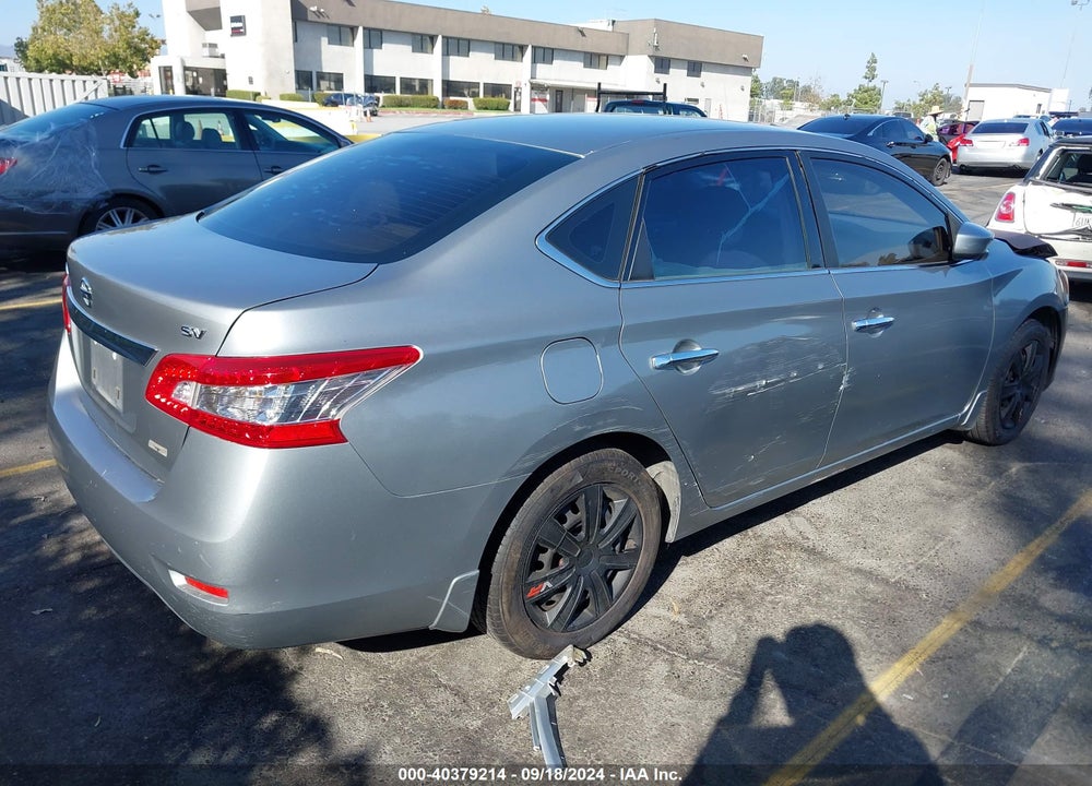 2013 NISSAN SENTRA SV VIN: 3N1AB7AP4DL627900