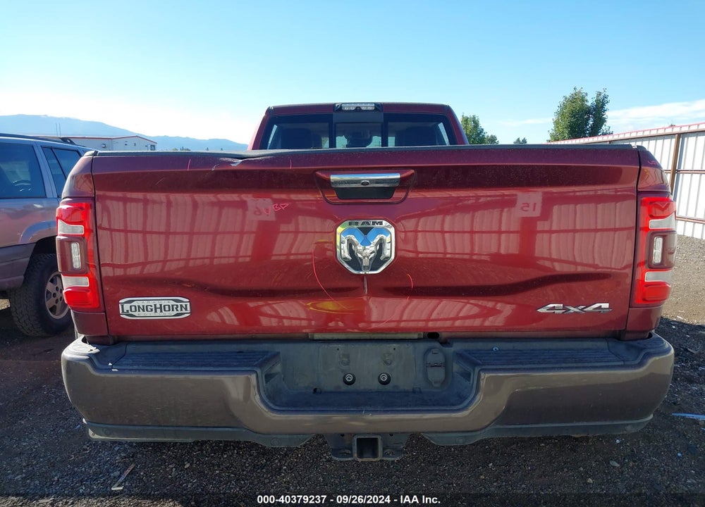 2019 RAM 3500 LONGHORN  4X4 8' BOX VIN: 3C63RRKL6KG675095