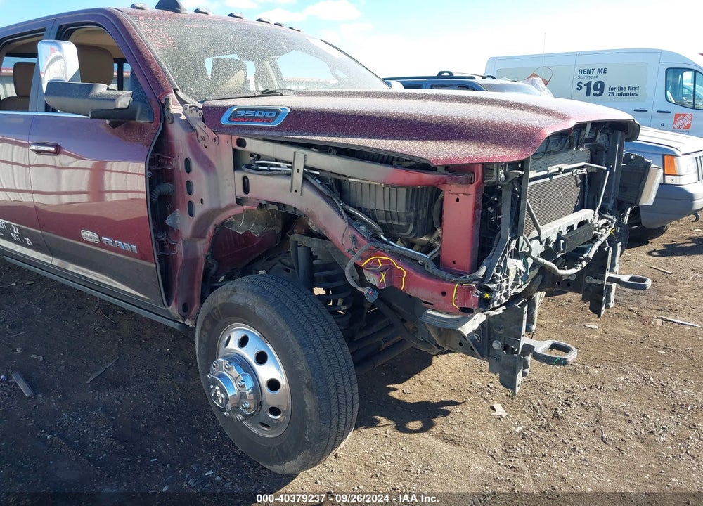 2019 RAM 3500 LONGHORN  4X4 8' BOX VIN: 3C63RRKL6KG675095