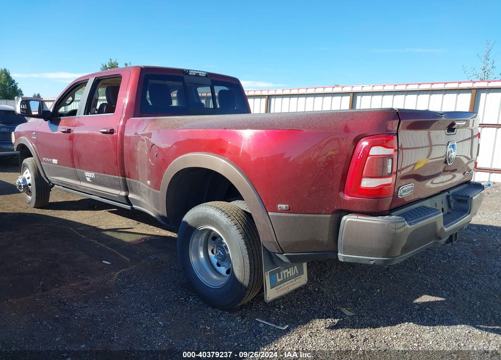 2019 RAM 3500 LONGHORN  4X4 8' BOX VIN: 3C63RRKL6KG675095