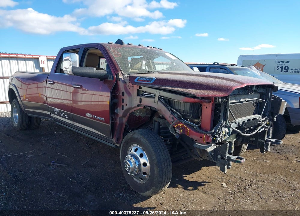 2019 RAM 3500 LONGHORN  4X4 8' BOX VIN: 3C63RRKL6KG675095