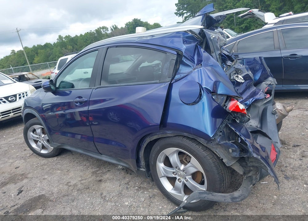 2016 HONDA HR-V EX-L VIN: 3CZRU5H7XGM711765
