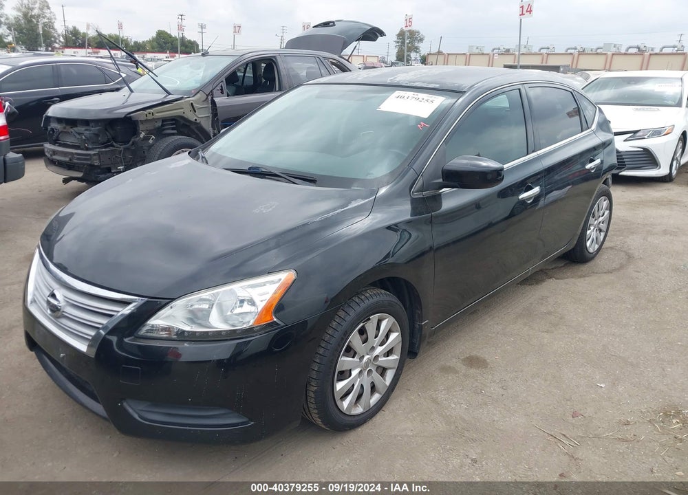 2015 NISSAN SENTRA SV VIN: 3N1AB7AP4FY271910