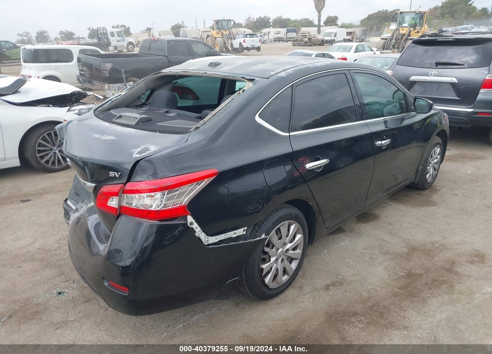 2015 NISSAN SENTRA SV VIN: 3N1AB7AP4FY271910