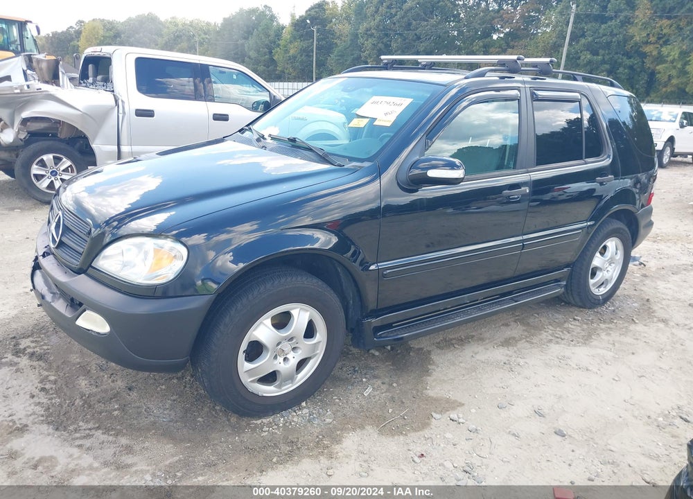 2003 MERCEDES-BENZ ML 320 VIN: 4JGAB54E03A371977