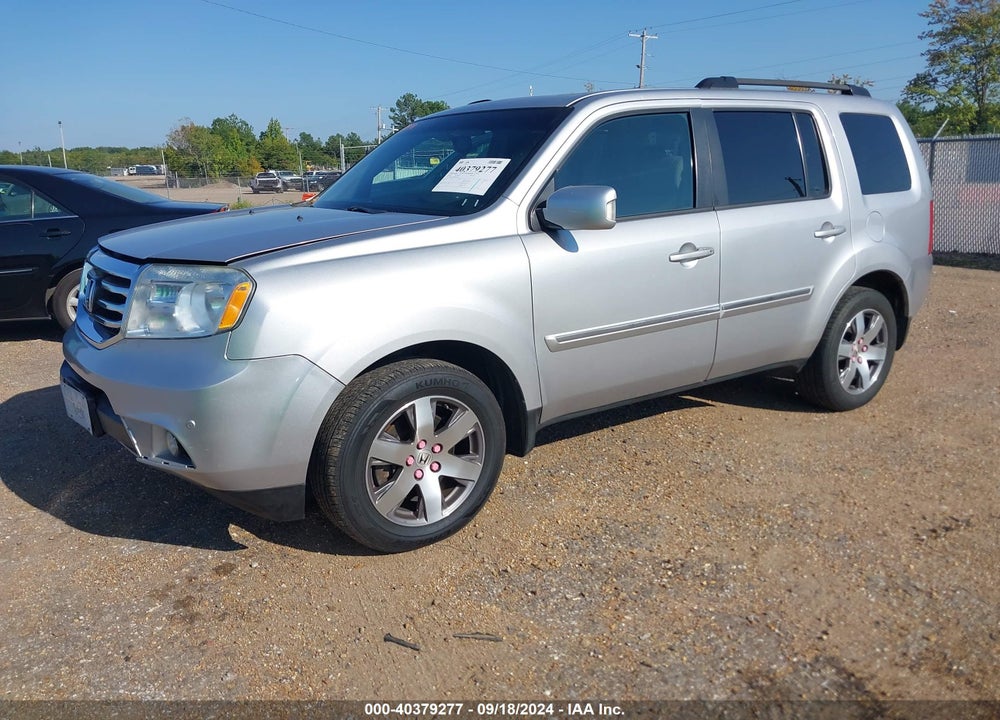 2014 HONDA PILOT TOURING VIN: 5FNYF4H98EB053453