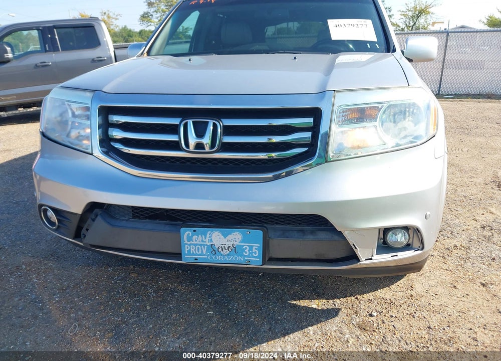 2014 HONDA PILOT TOURING VIN: 5FNYF4H98EB053453