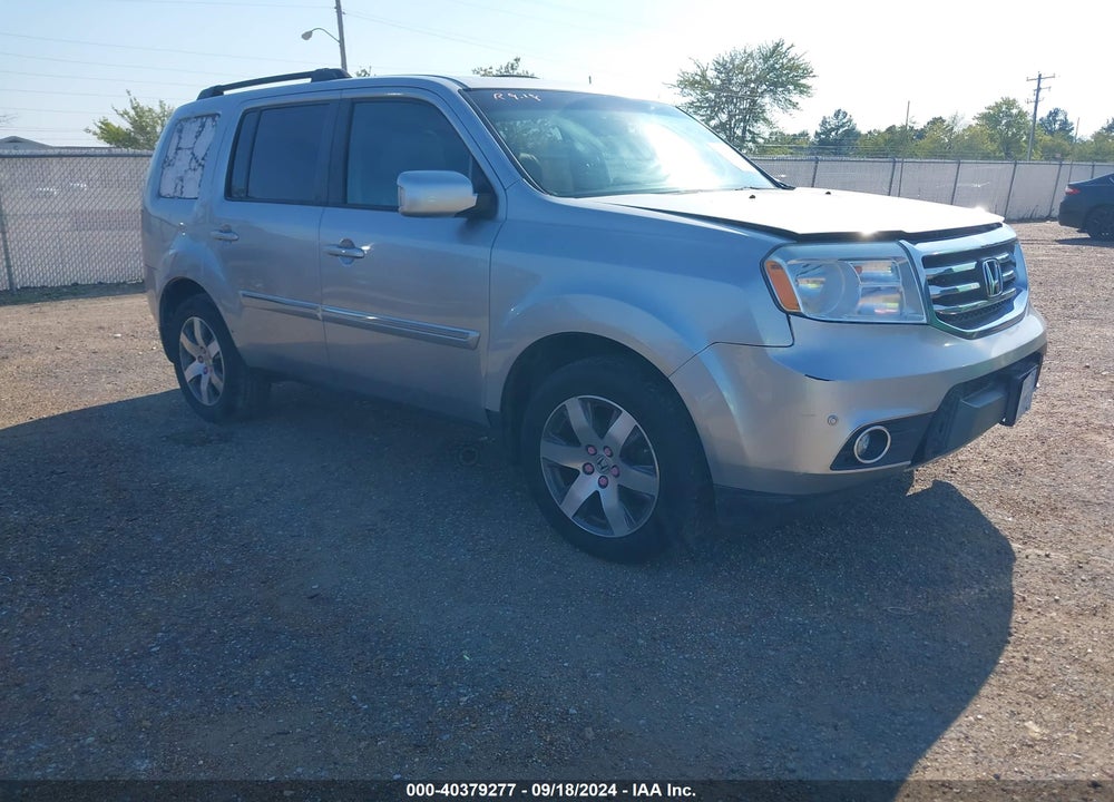 2014 HONDA PILOT TOURING VIN: 5FNYF4H98EB053453