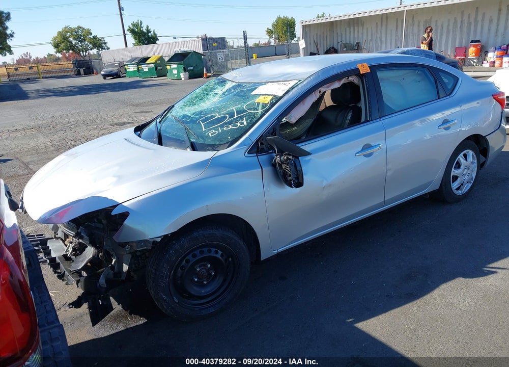 2019 NISSAN SENTRA S VIN: 3N1AB7AP7KY248616