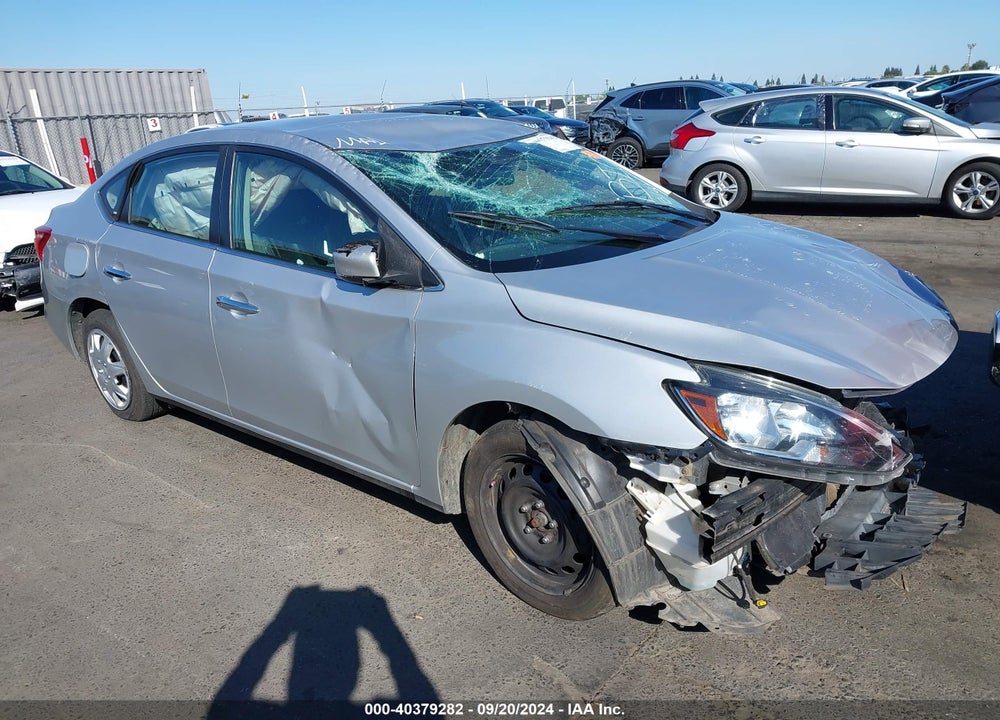 2019 NISSAN SENTRA S VIN: 3N1AB7AP7KY248616