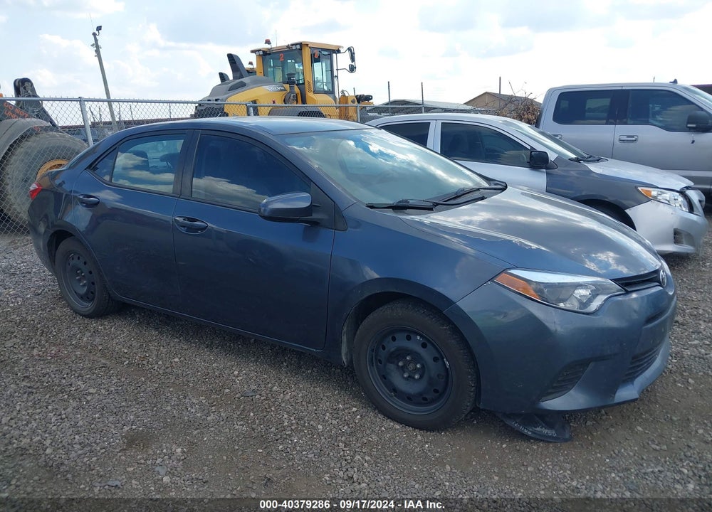 2014 TOYOTA COROLLA LE VIN: 5YFBURHE3EP147993