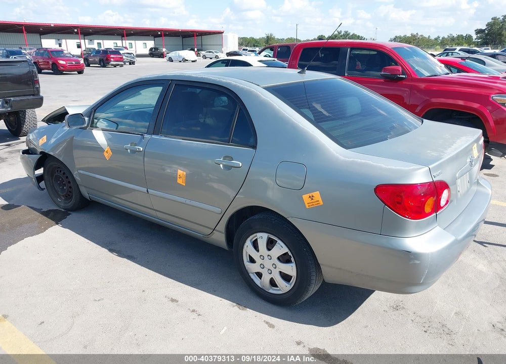 2004 TOYOTA COROLLA LE VIN: 2T1BR32E24C312132
