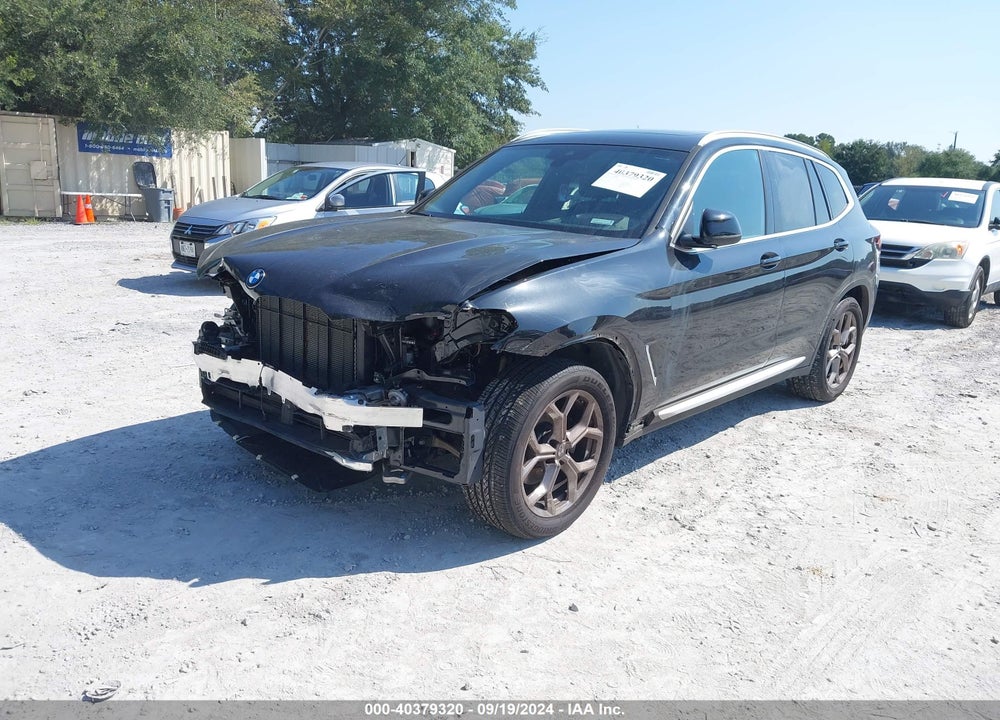 2022 BMW X3 XDRIVE30I VIN: 5UX53DP05N9J05094