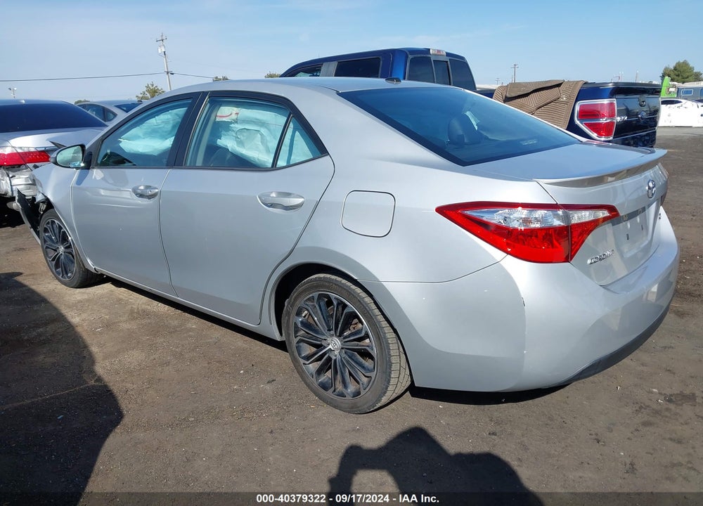 2016 TOYOTA COROLLA S PREMIUM VIN: 5YFBURHE9GP402021