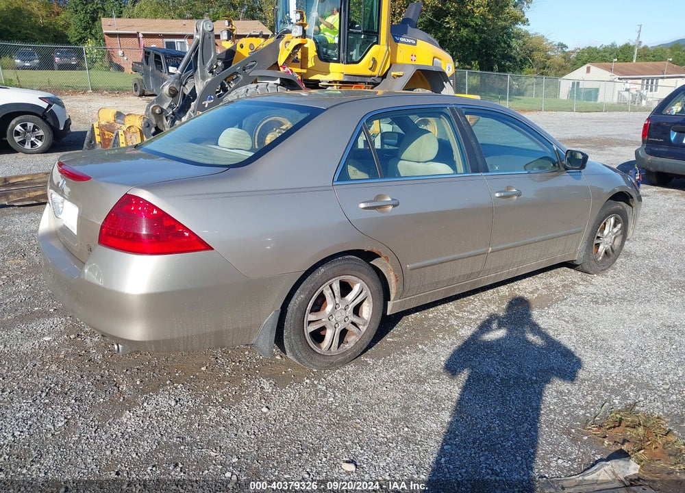 2006 HONDA ACCORD 2.4 EX VIN: 1HGCM56766A067712