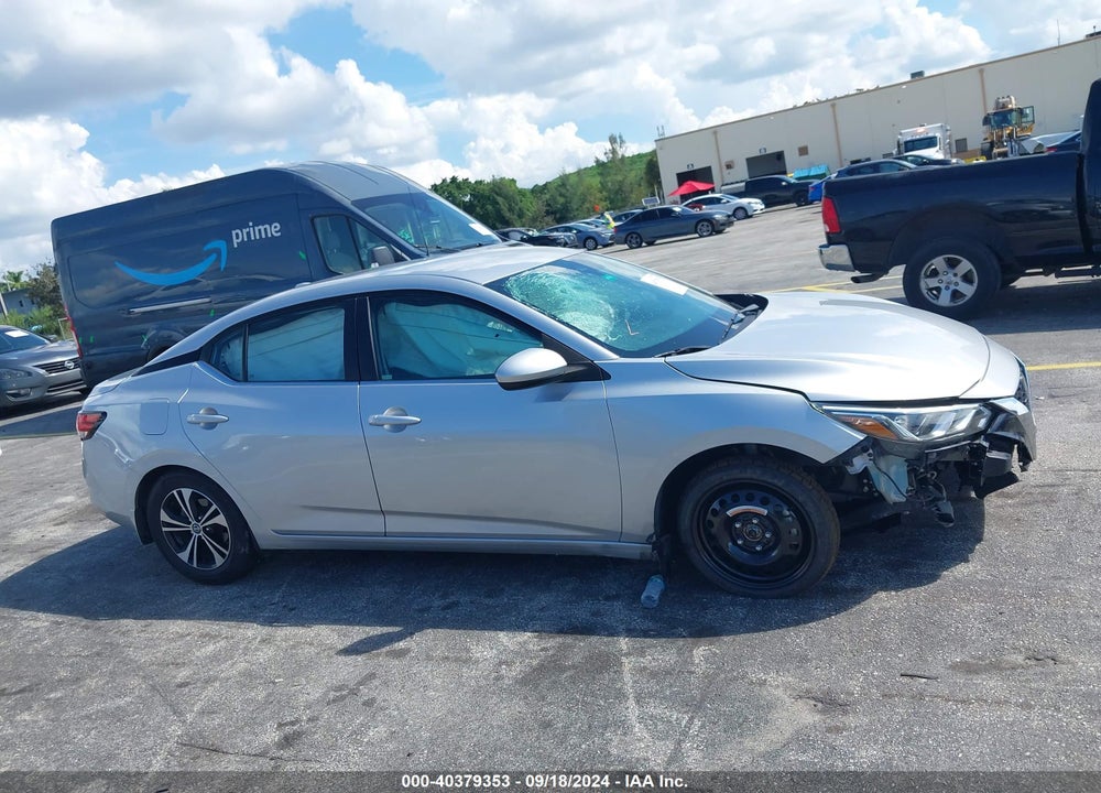 2021 NISSAN SENTRA SV XTRONIC CVT VIN: 3N1AB8CV0MY255458