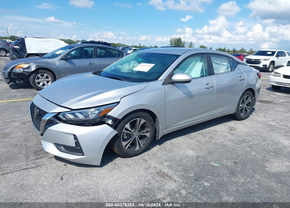 2021 NISSAN SENTRA SV XTRONIC CVT VIN: 3N1AB8CV0MY255458