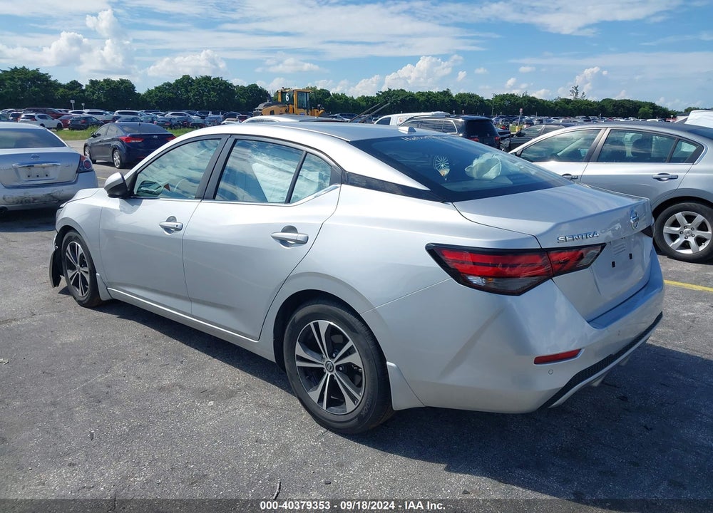 2021 NISSAN SENTRA SV XTRONIC CVT VIN: 3N1AB8CV0MY255458