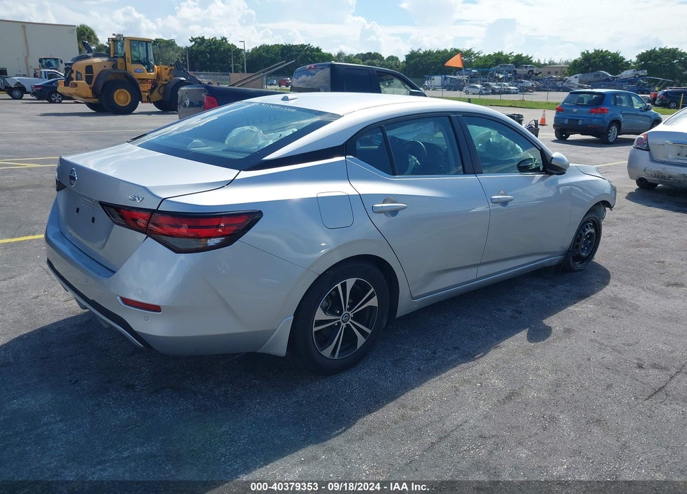 2021 NISSAN SENTRA SV XTRONIC CVT VIN: 3N1AB8CV0MY255458