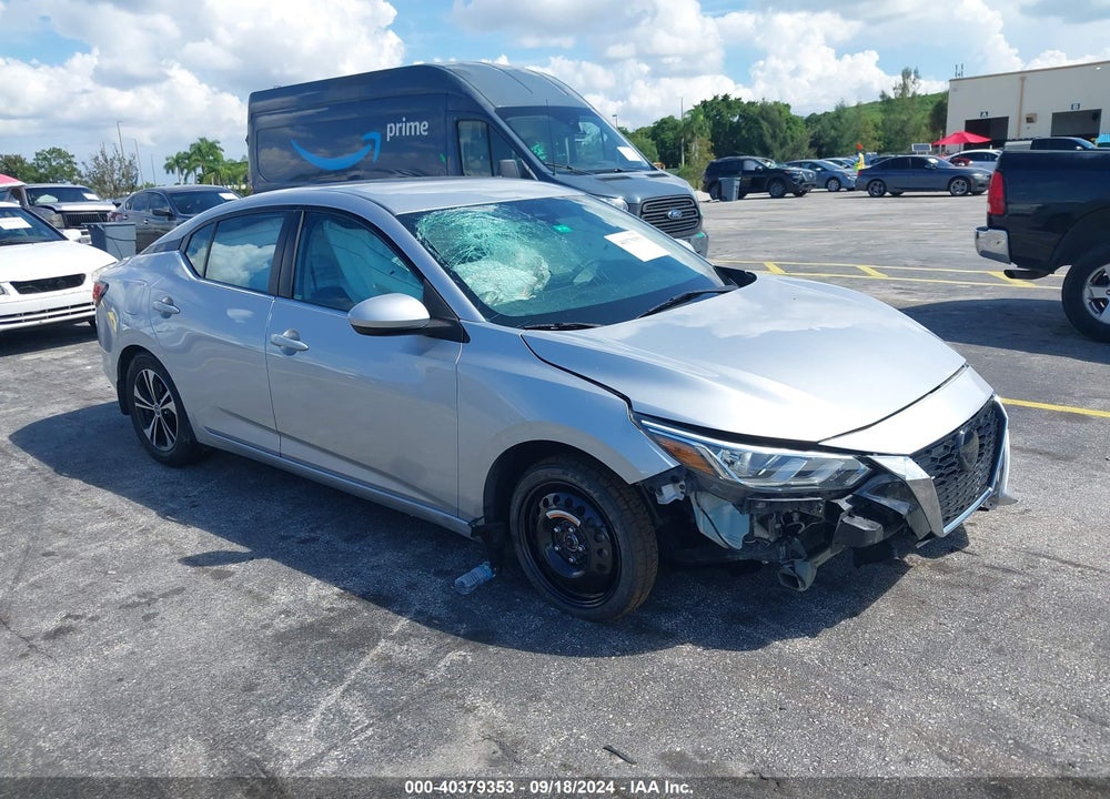 2021 NISSAN SENTRA SV XTRONIC CVT VIN: 3N1AB8CV0MY255458