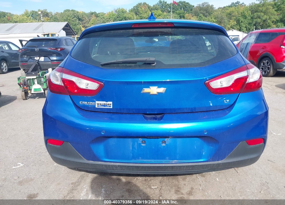 2019 CHEVROLET CRUZE LT VIN: 3G1BE6SM4KS568298