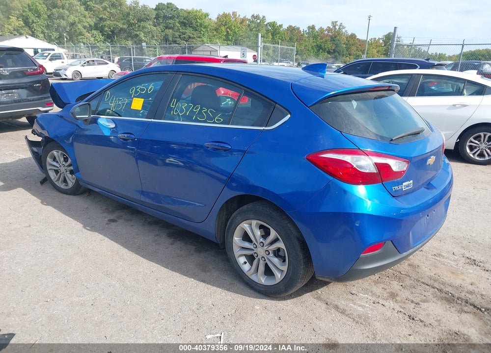 2019 CHEVROLET CRUZE LT VIN: 3G1BE6SM4KS568298