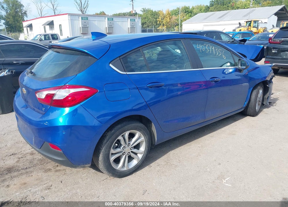 2019 CHEVROLET CRUZE LT VIN: 3G1BE6SM4KS568298