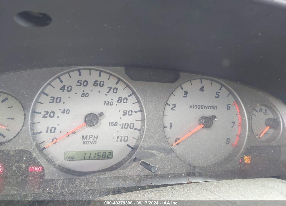 2001 NISSAN XTERRA SE VIN: 5N1ED28Y01C534188