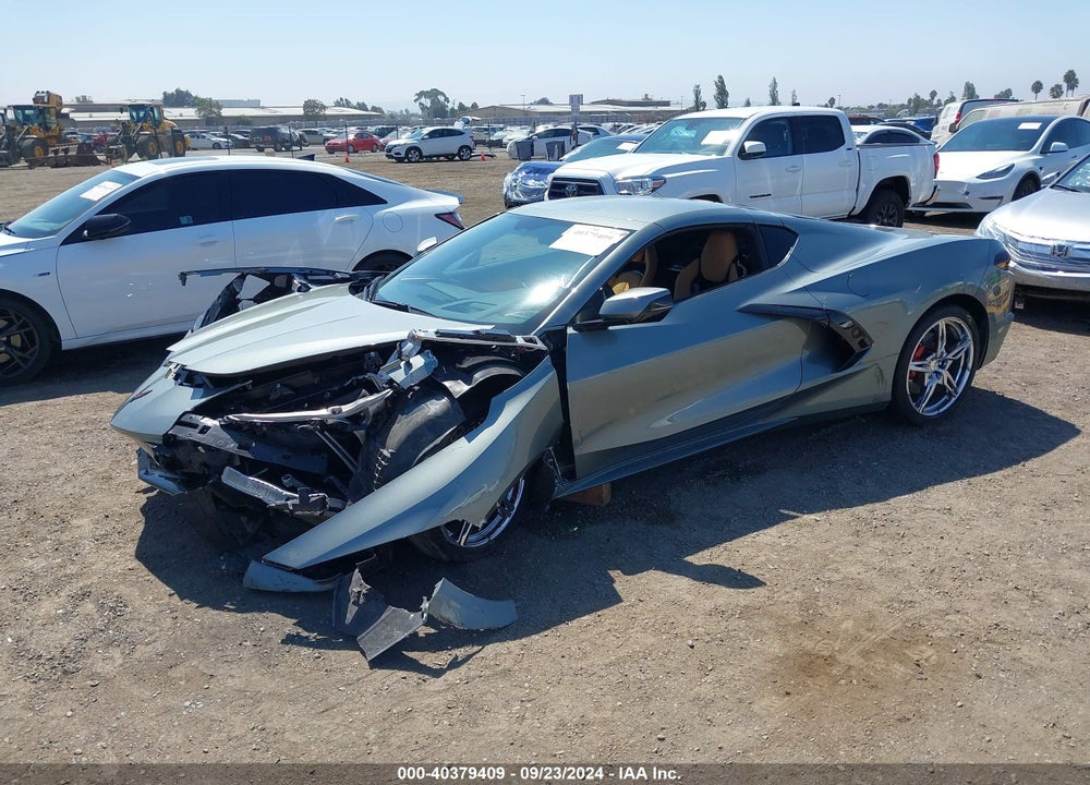 2022 CHEVROLET CORVETTE STINGRAY RWD 2LT VIN: 1G1YB2D41N5114856