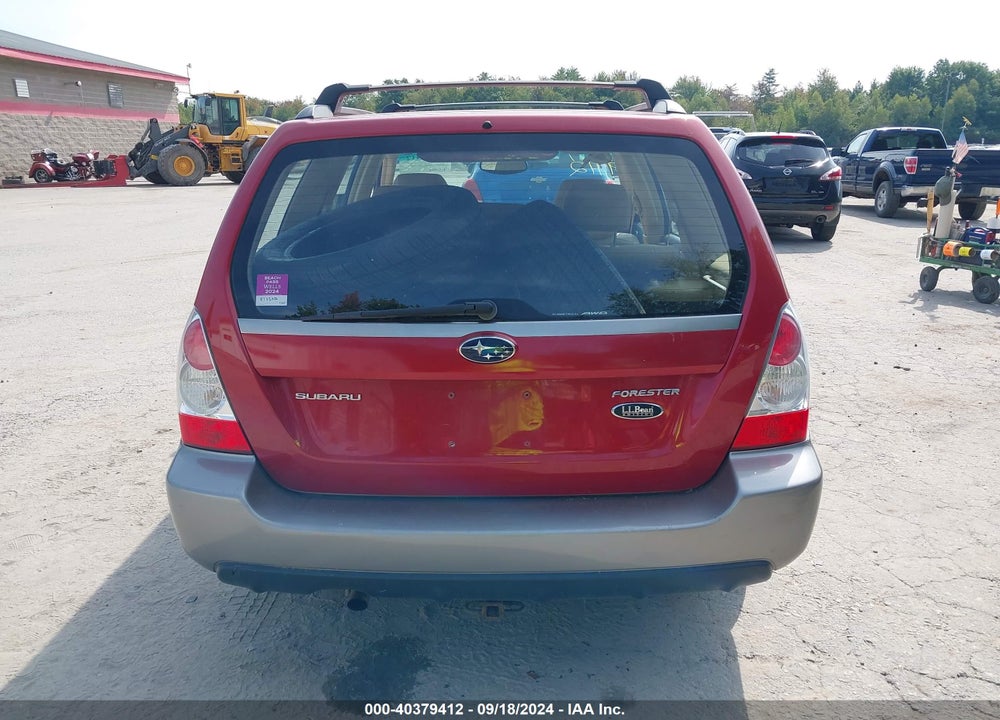 2006 SUBARU FORESTER 2.5X L.L. BEAN EDITION VIN: JF1SG67636H706557