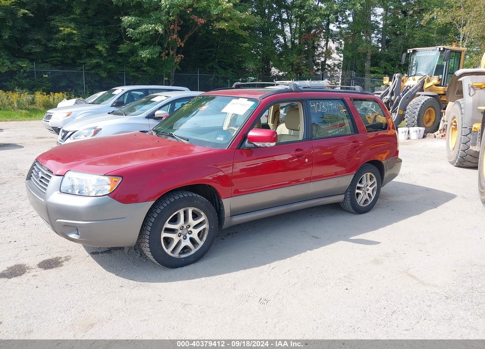 2006 SUBARU FORESTER 2.5X L.L. BEAN EDITION VIN: JF1SG67636H706557