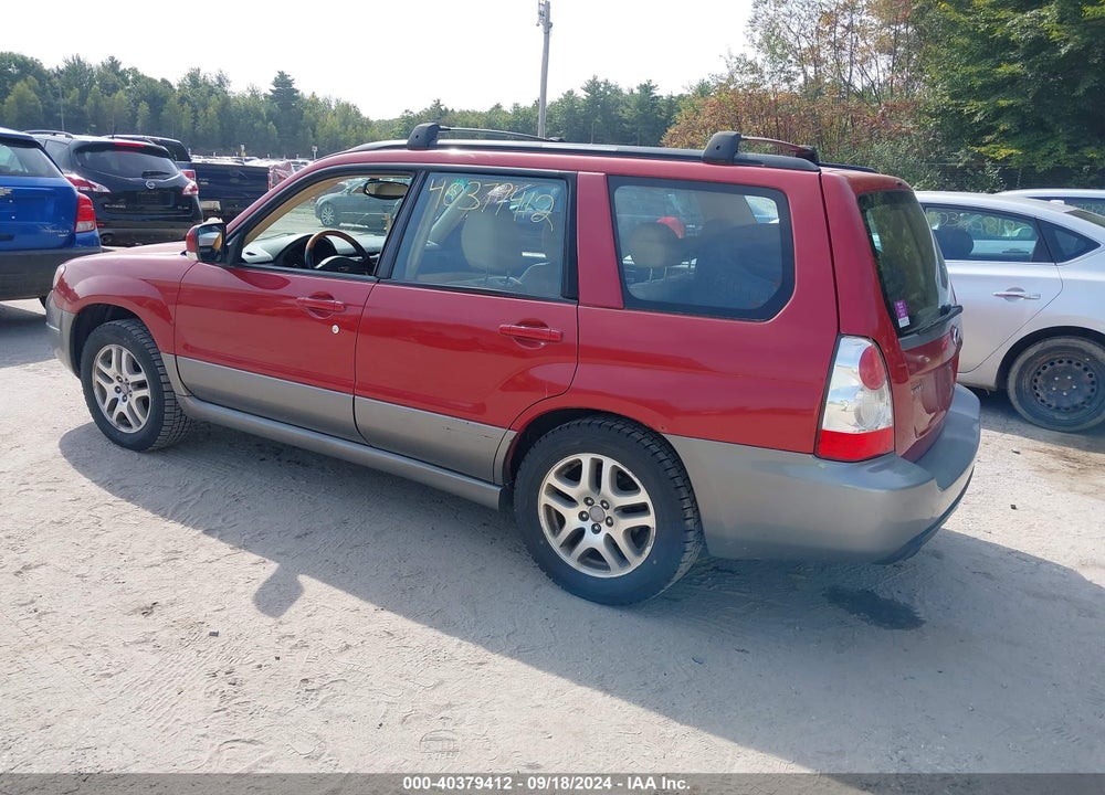 2006 SUBARU FORESTER 2.5X L.L. BEAN EDITION VIN: JF1SG67636H706557