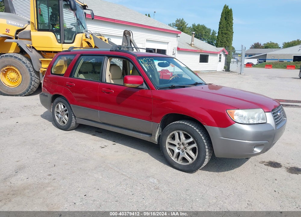 2006 SUBARU FORESTER 2.5X L.L. BEAN EDITION VIN: JF1SG67636H706557
