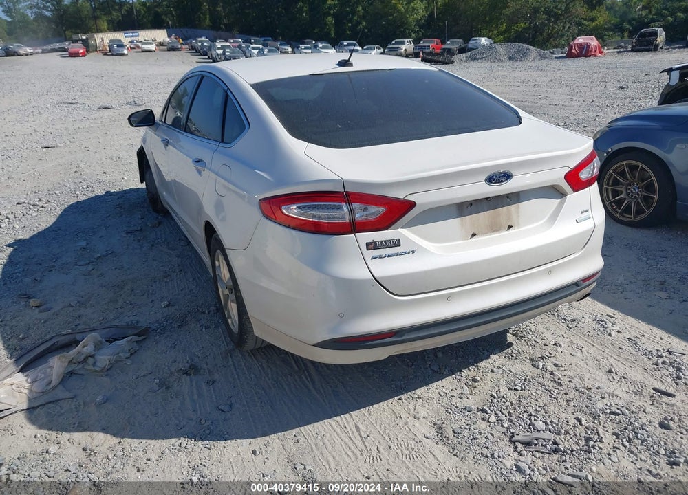 2016 FORD FUSION SE VIN: 1FA6P0HD3G5122626