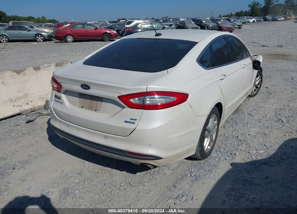 2016 FORD FUSION SE VIN: 1FA6P0HD3G5122626