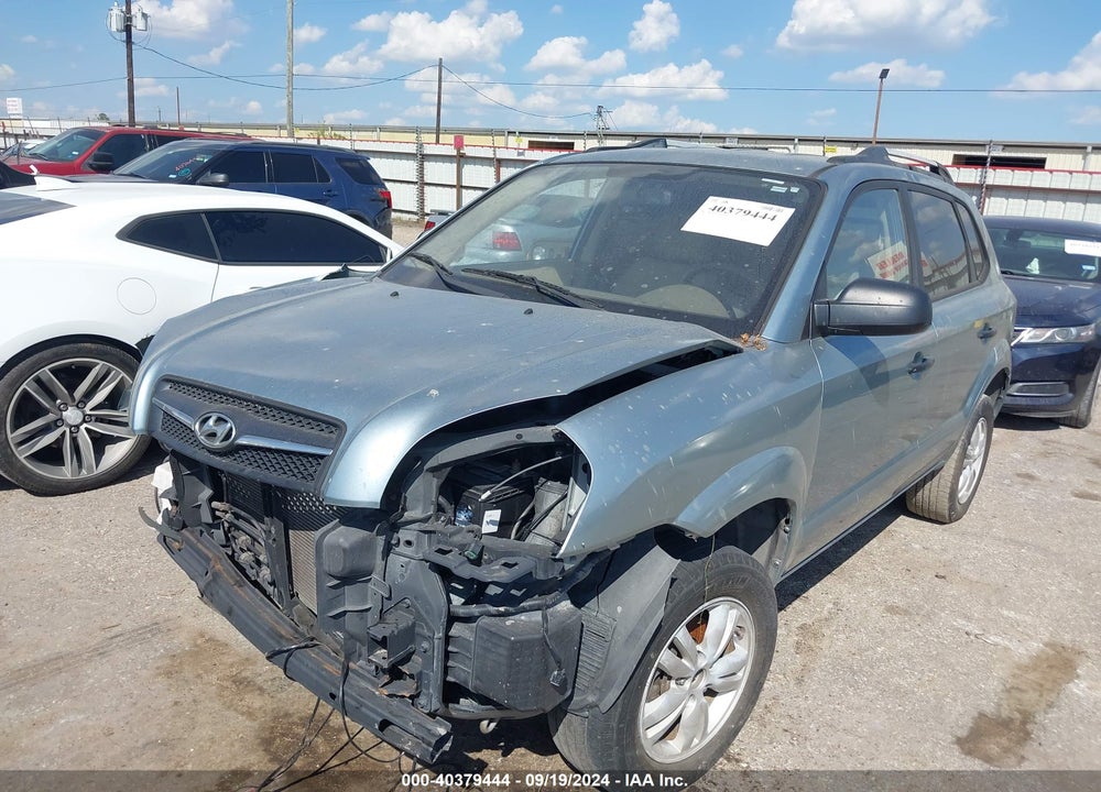 2009 HYUNDAI TUCSON GLS VIN: KM8JM12B89U012914