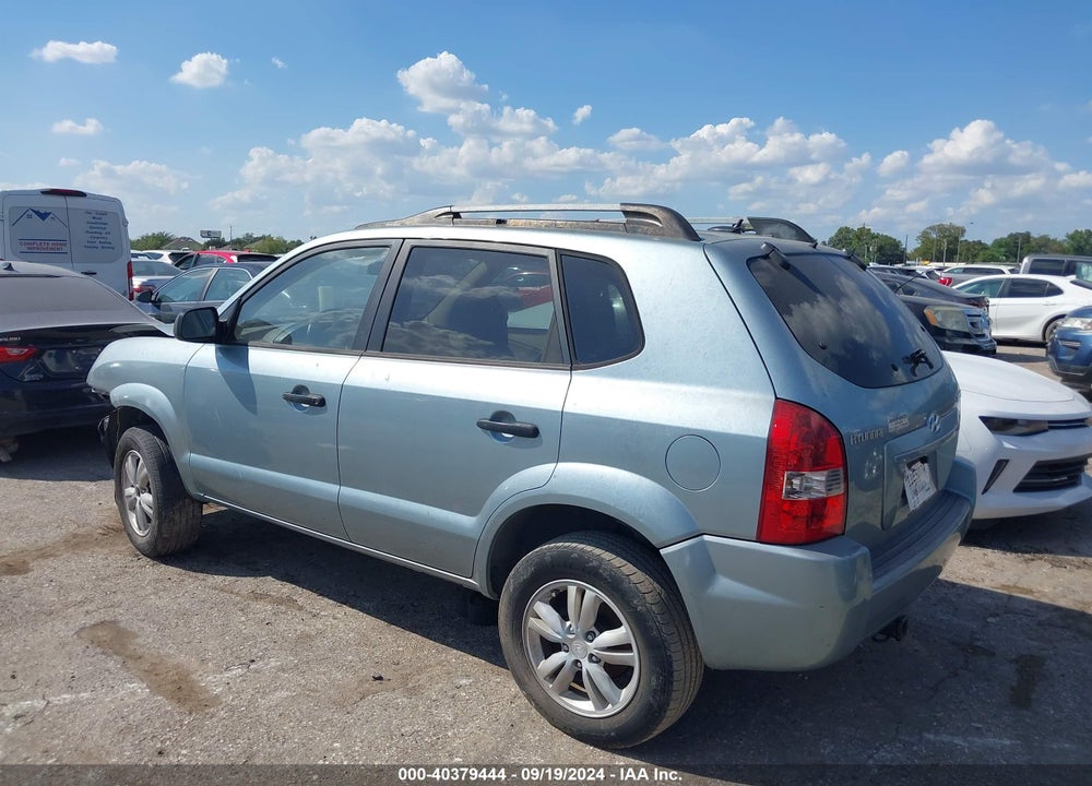 2009 HYUNDAI TUCSON GLS VIN: KM8JM12B89U012914