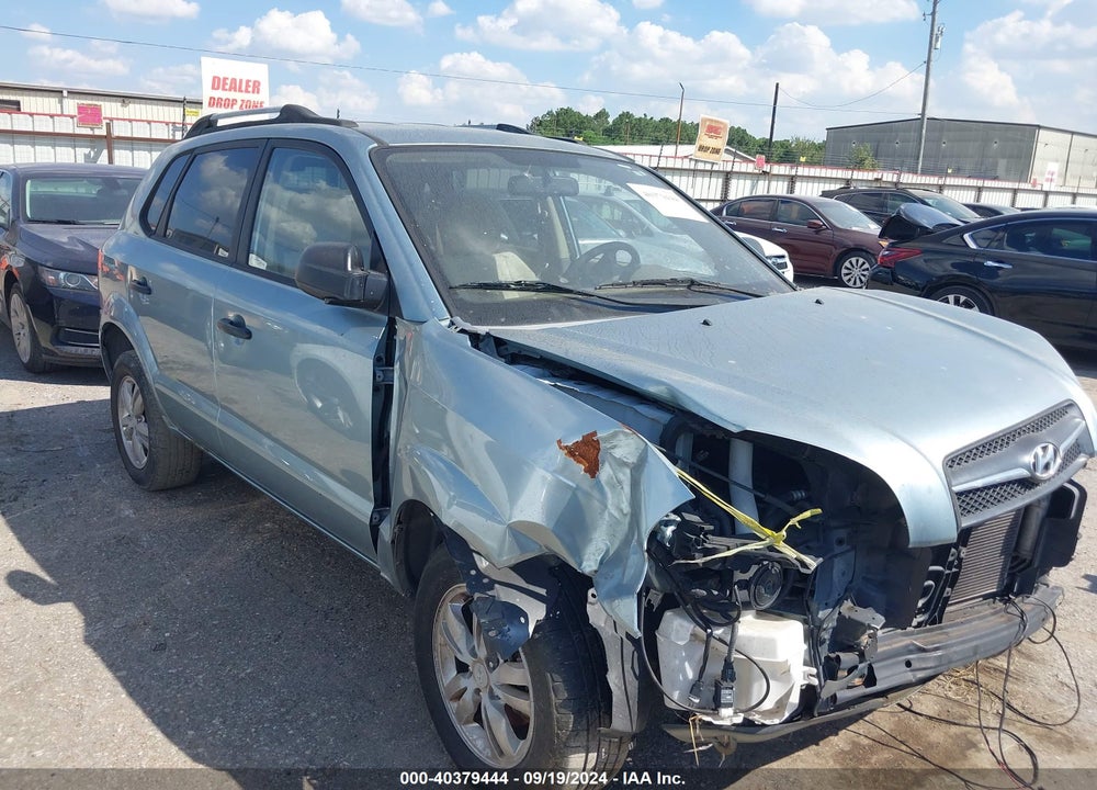 2009 HYUNDAI TUCSON GLS VIN: KM8JM12B89U012914