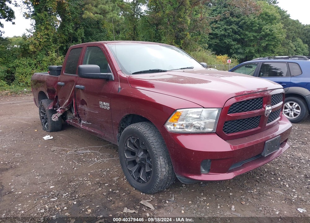 2017 RAM 1500 EXPRESS QUAD CAB 4X4 6'4 BOX VIN: 1C6RR7FG9HS845320