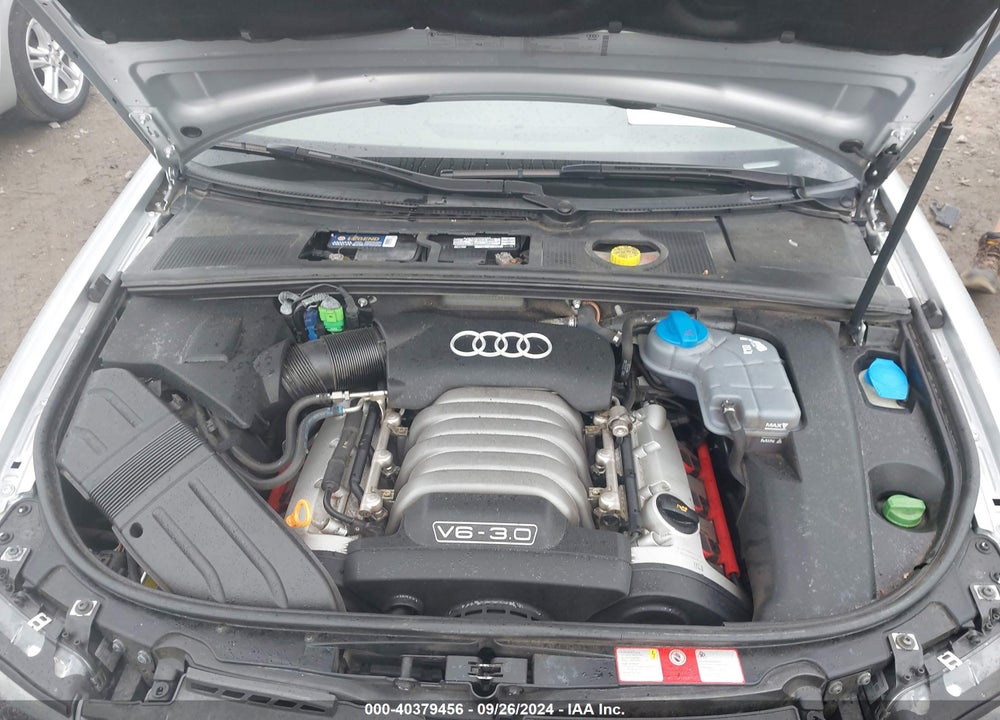 2003 AUDI A4 3.0 VIN: WAUAT48HX3K025751