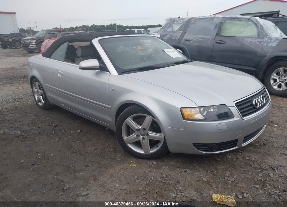 2003 AUDI A4 3.0 VIN: WAUAT48HX3K025751