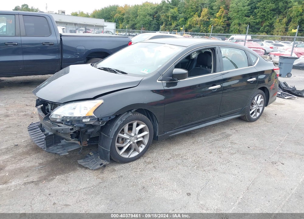 2014 NISSAN SENTRA SR VIN: 3N1AB7AP8EL624614