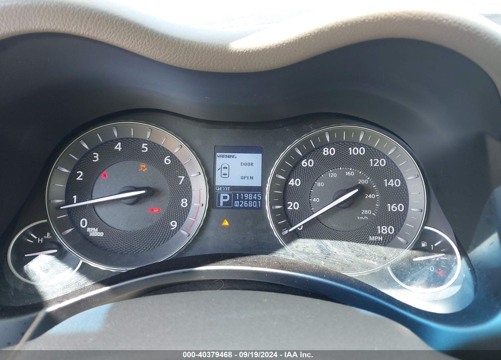 2011 INFINITI M37 VIN: JN1BY1APXBM320024