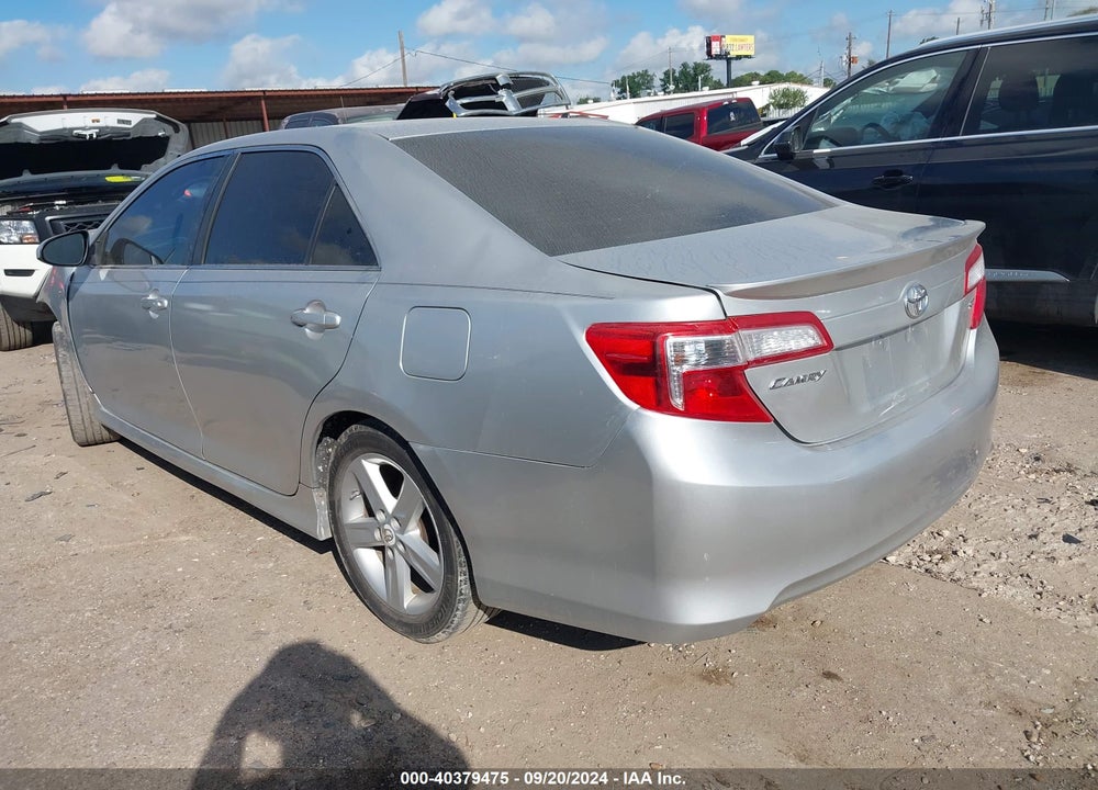 2012 TOYOTA CAMRY SE VIN: 4T1BF1FK4CU071393