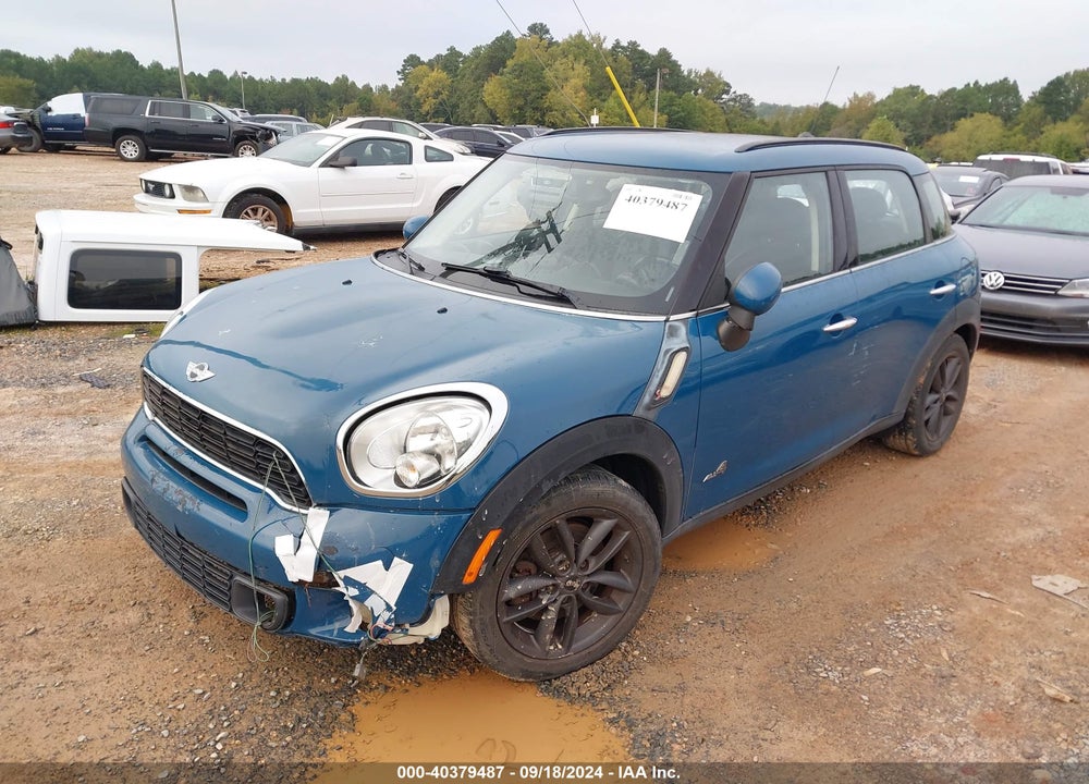 2012 MINI COOPER S COUNTRYMAN VIN: WMWZC5C56CWM11484